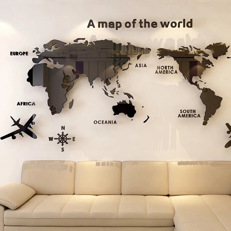 STARSHOME™World map wall