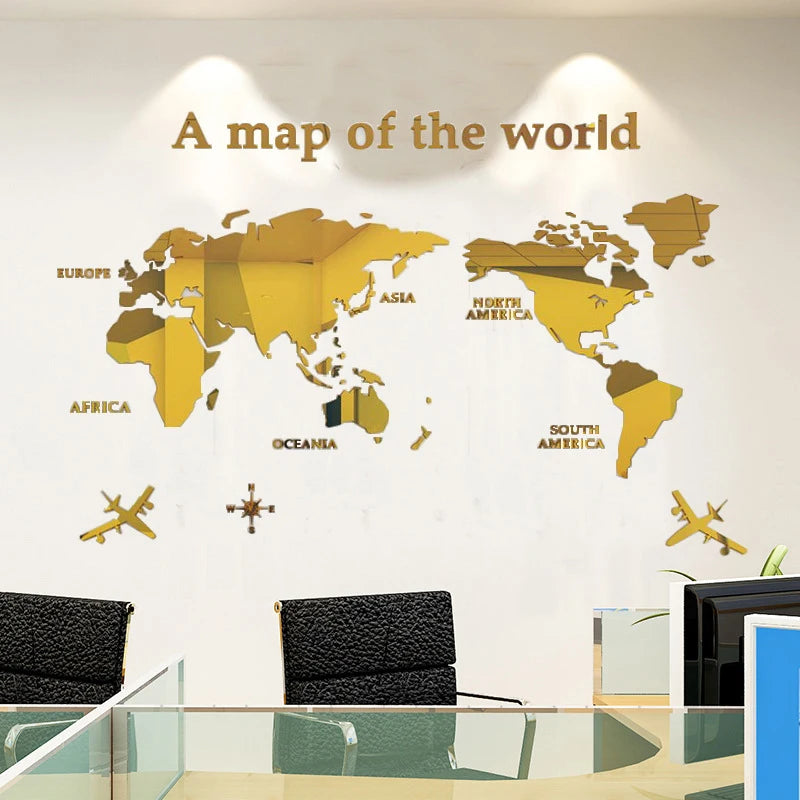 STARSHOME™World map wall