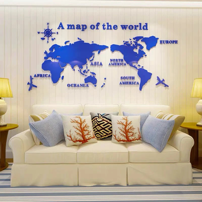 STARSHOME™World map wall